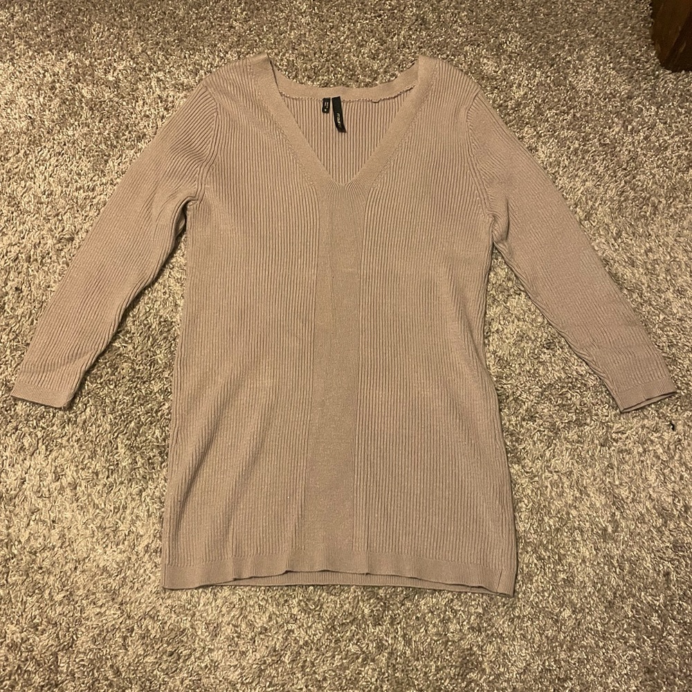 Maurices Quarter Sleeve Textured Blouse